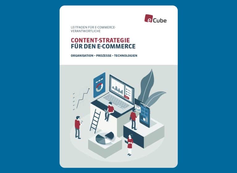 Cover Whitepaper "Content Strategie für den E-Commerce - Organisation- Prozesse - Technologien"